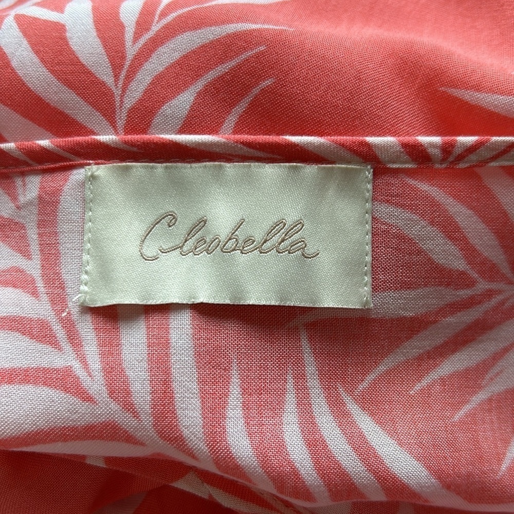 Cleobella Dreamy Sunset Swimsuit Coverup Dress Tropical Print Tassels One Size - Picture 8 of 10